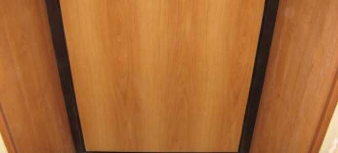 Самостоятельная отделка откосов входной двери панелями МДФ: видео