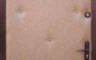 Как своими руками сделать утепленные входные металлические двери?