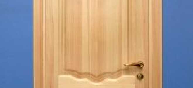 Что представляют собой двери из массива сосны