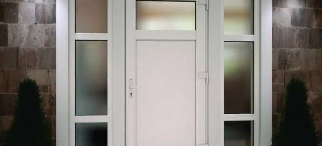 Конструктивные особенности входных металлопластиковых дверей для частного дома