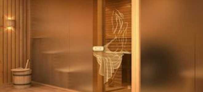 Как выбрать или изготовить двери для сауны