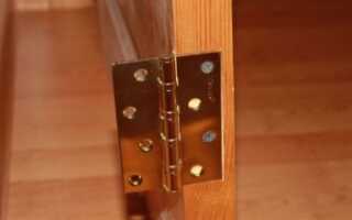 Как правильно снять дверь с петель