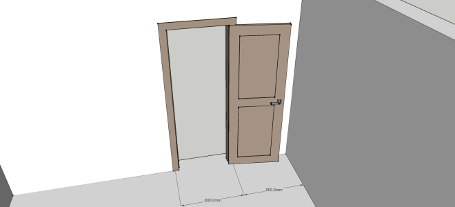 Как определить стандартный размер межкомнатной двери