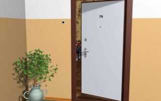 Преимущества и недостатки входных дверей внутреннего открывания