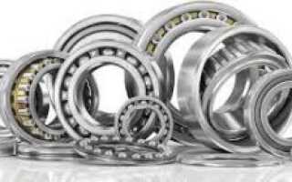 Характеристика  подшипников