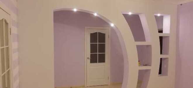 Какие бывают арки межкомнатные по форме и из каких материалов их делают