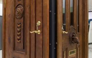 Достоинства входных дверей из массива