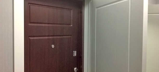 Изготовление и монтаж второй входной двери