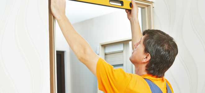 Технология установки межкомнатной двери