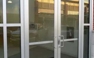 Достоинства алюминиевых входных дверей из алюминиевого профиля