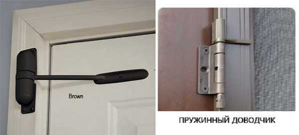 Пружинный доводчик