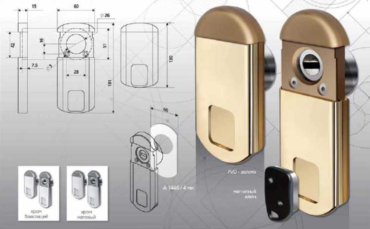 Конструкция магнитной накладки