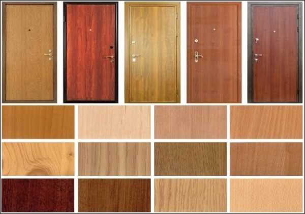 Облицовка дверного полотна – ламинат
