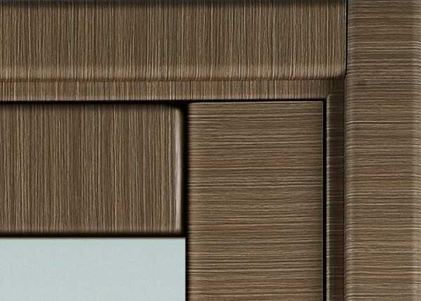 Фрагмент двери с телескопической коробкой