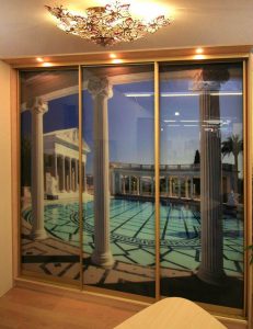 Двери раздвижные с фотопечатью