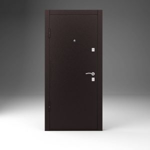 Металлические недорогие двери