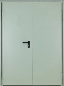 Противопожарные двухстворчатые двери