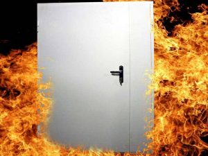 металлические противопожарные двери