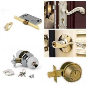 Виды замков для межкомнатных дверей