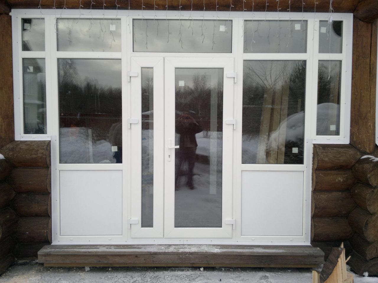 Металлопластиковая дверь 