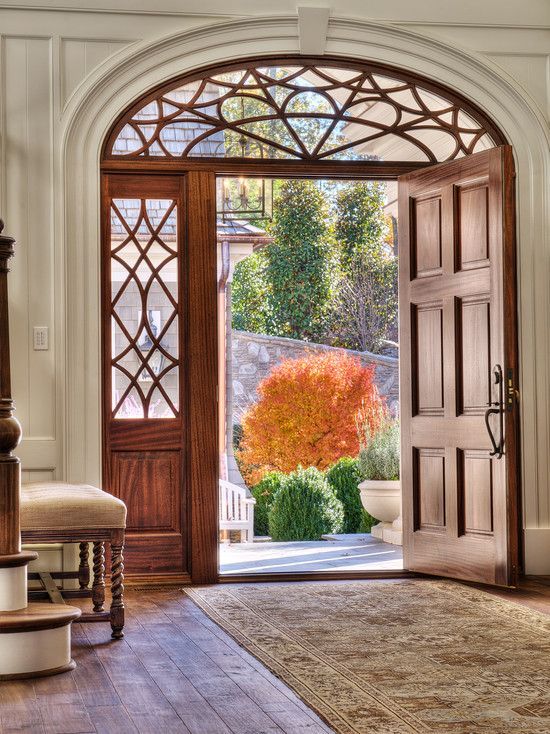 Вариант двери с фрамугой