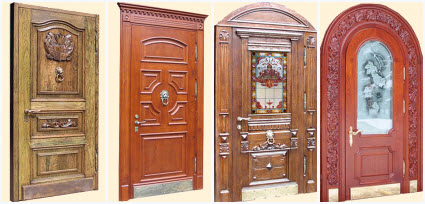 Двери из дубового массива