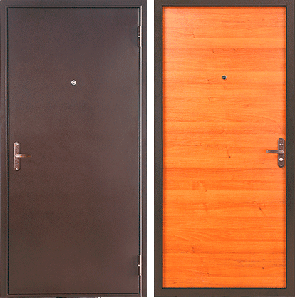 Простая входная дверь 