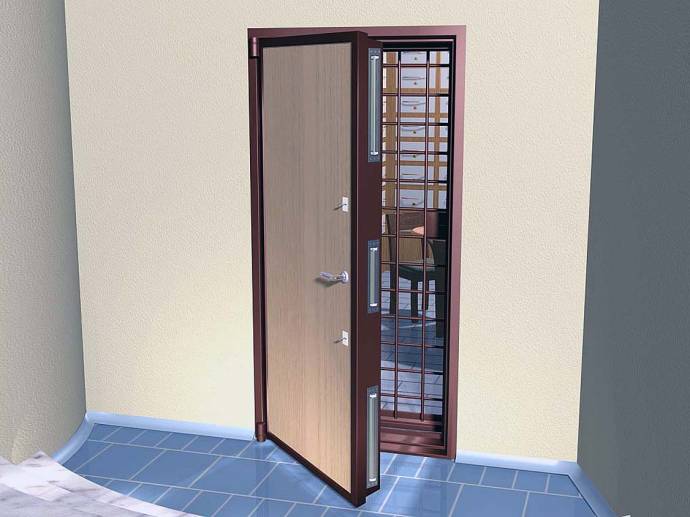 Взломостойкая дверь 4го класса 