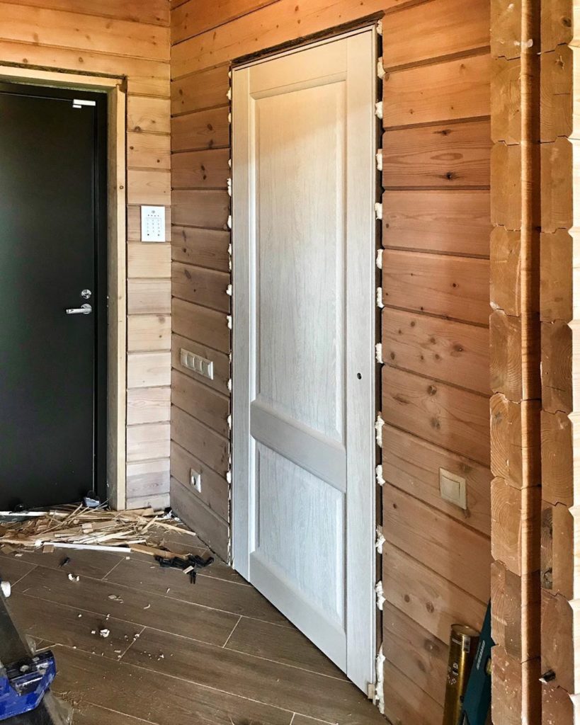 Установка двери