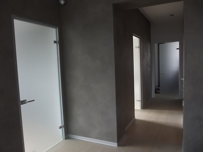 Двери из стекла в интерьере