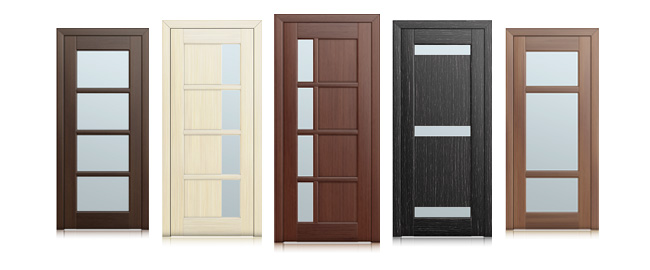 Шпонированные двери 