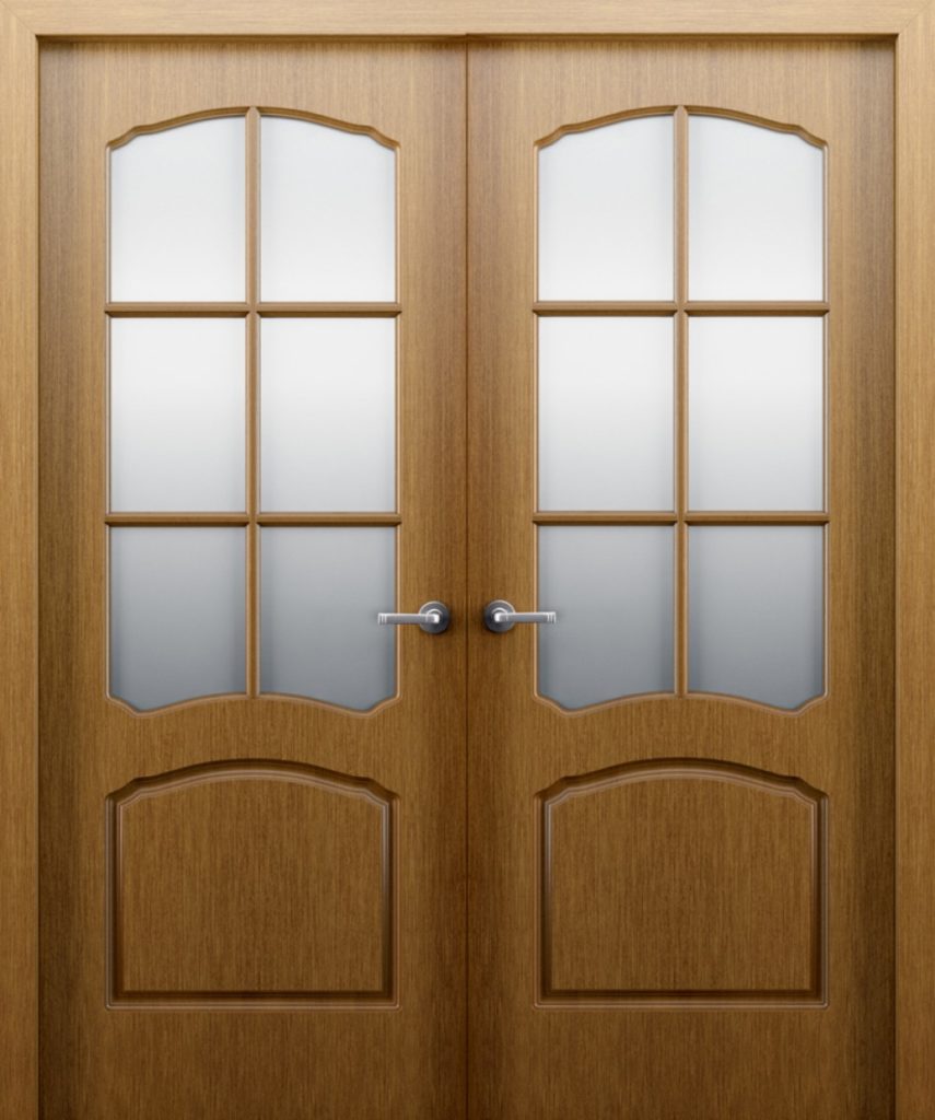 Двухстворчатая дверь