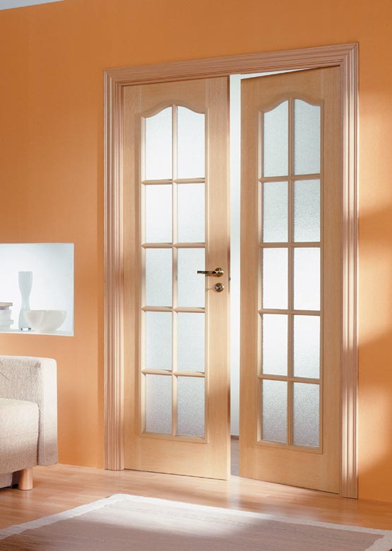 Двупольная межкомнатная дверь