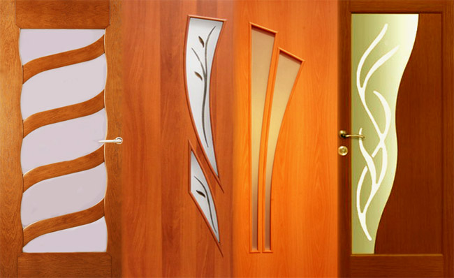 Ламинированные двери 