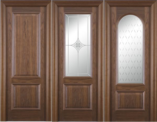 Межкомнатные двери из ореха 