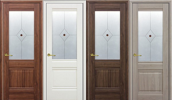 Двери с ПВХ поверхностью