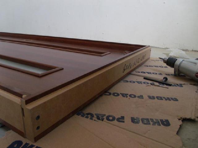 Сборка дверной коробки 