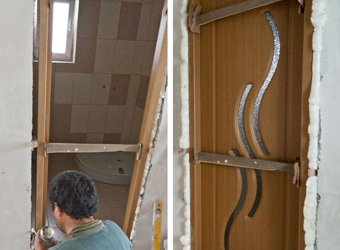 Установка межкомнатной двери 