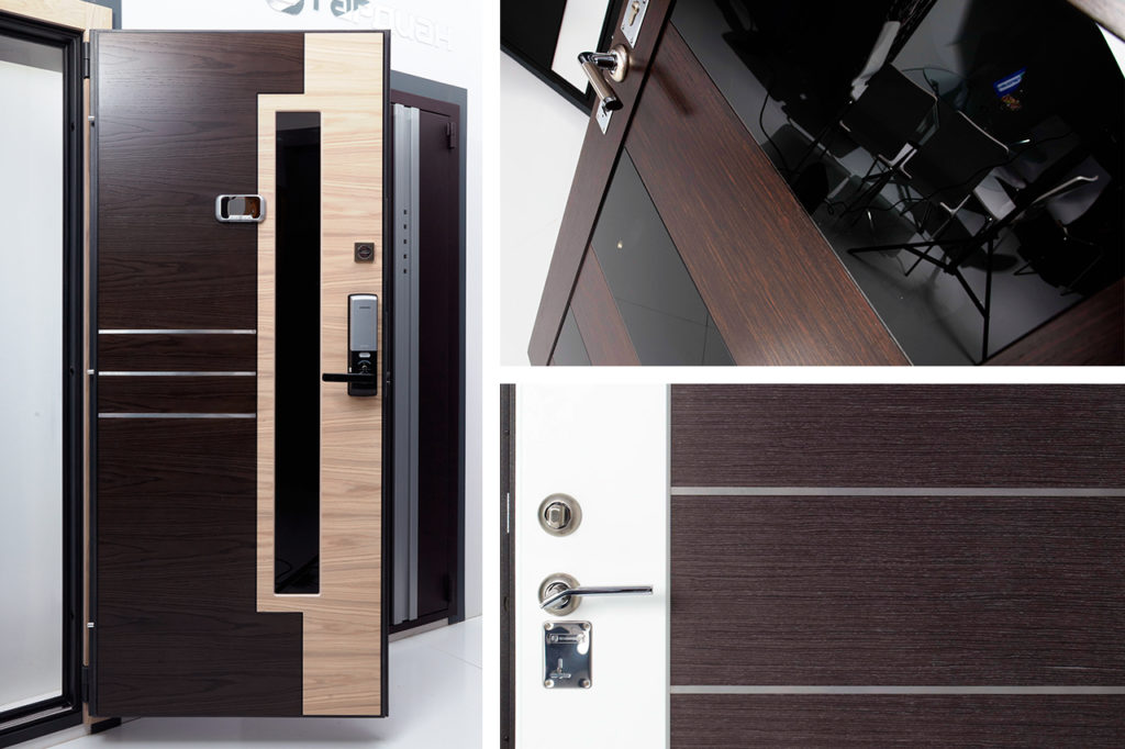 Входная дверь хайтек