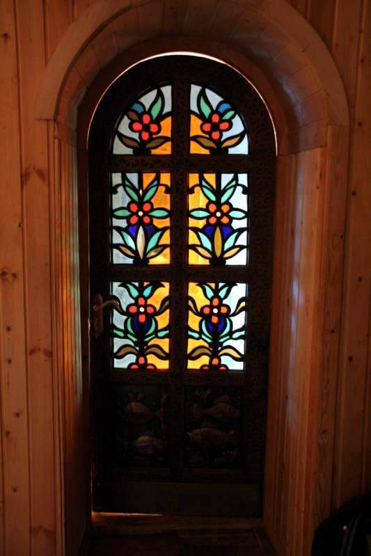 Витражная дверь 