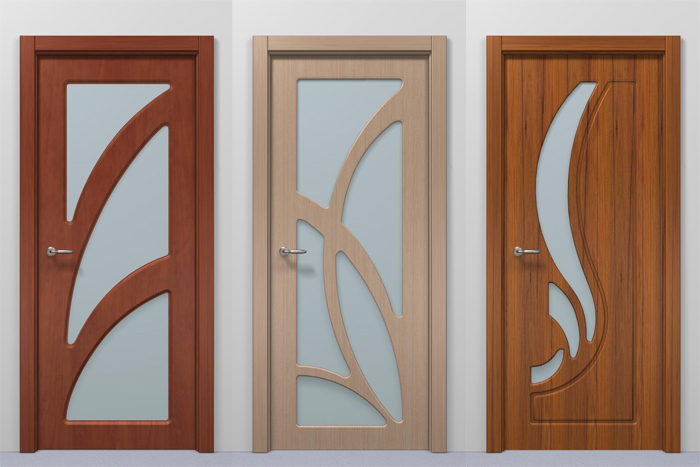 Внешний вид дверей из МДФ 